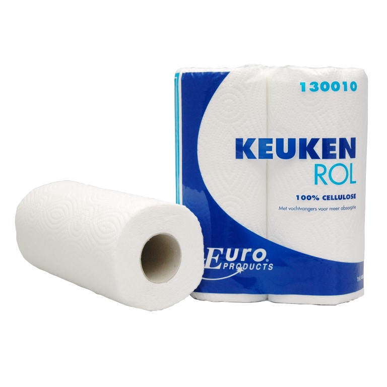 EuroProducts Keukenrol Wit Cellulose 2lgs 1x2rol