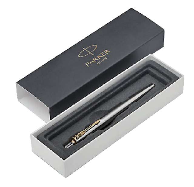 Balpen Parker Jotter stainless steel GT medium