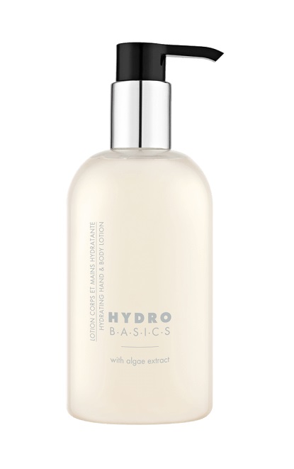 Hydro Basics Hand en Bodylotion doos 12x300 ml.