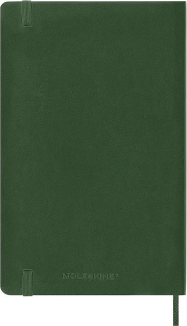 Agenda 2025 Moleskine 12M Planner Weekly 7dagen/1pagina large sc myrtle green