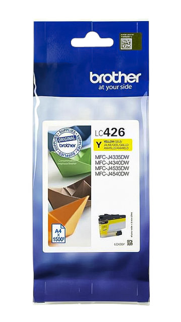 Inktcartridge Brother LC-426Y geel