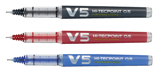 Rollerpen PILOT Begreen Hi-Tecpoint V5 fijn zwart