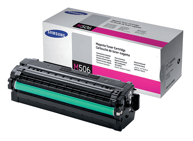 Tonercartridge Samsung CLT-M506L rood