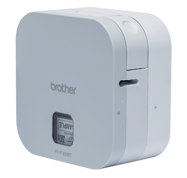 Labelprinter Brother P-touch Cube TZe PT-P300BT desktop 12mm wit