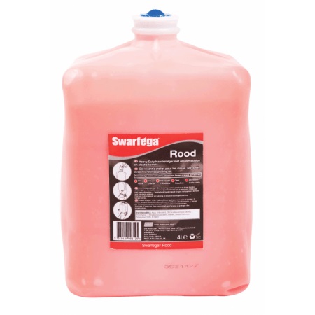 Swarfega Rood Heavy Duty Handcleaner 4ltr doos 4 stuks