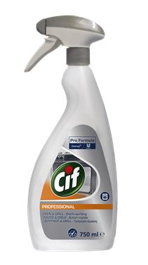 Cif Pro Formula Oven en Gril Cleaner Spray 750ml doos 6st