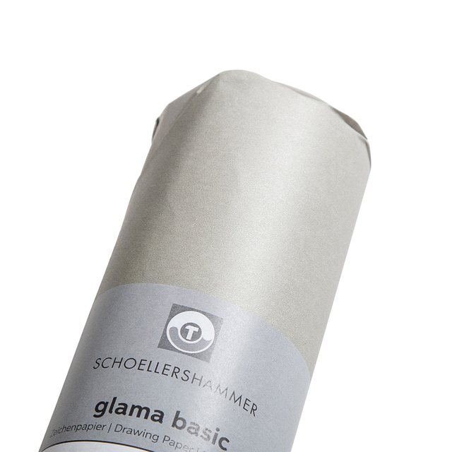 Tekenpapier Schoellershammer Glama Basic 66cmx50m 60gr transparant