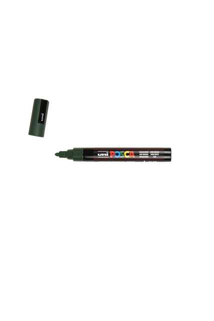 Verfstift Posca PC5M medium Engels groen