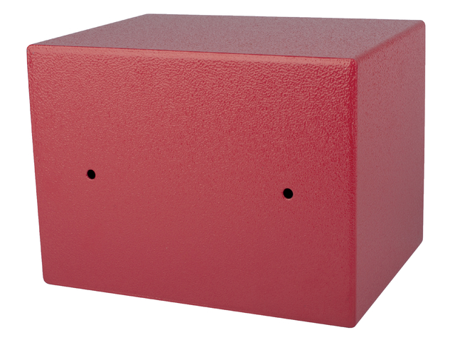 Kluis Pavo mini elektronisch 230x170x170mm rood