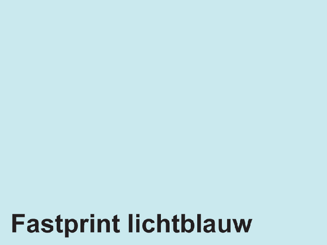 Receptpapier Fastprint A6 80gr lichtblauw 2000 vel