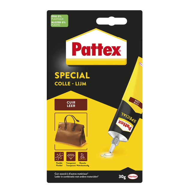 Lijm Pattex Special leerlijm 30 gram