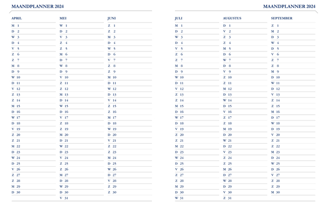 Agenda 2025 Ryam Weekplan Plus Mundior 7dagen/2pagina's zwart