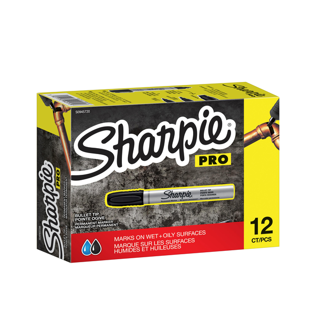 Viltstift Sharpie rond Pro 1.5-3mm zwart