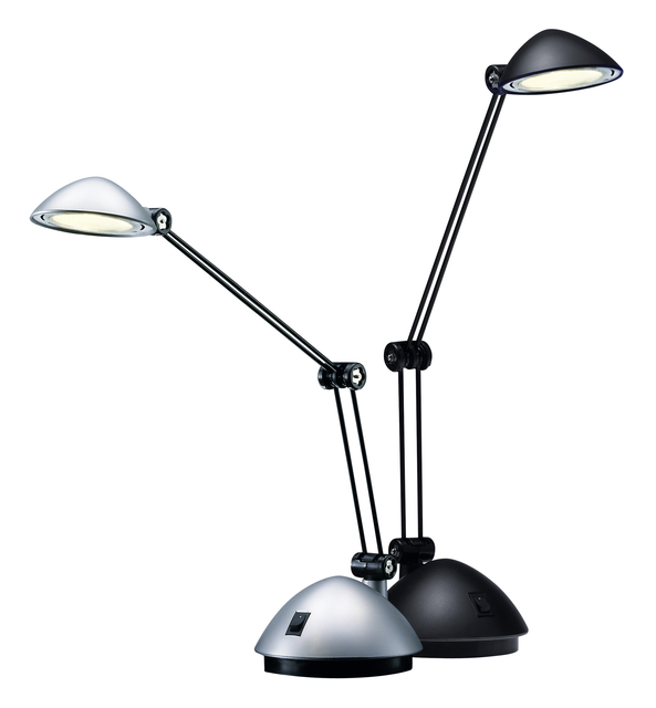 Bureaulamp Hansa led Space zilver